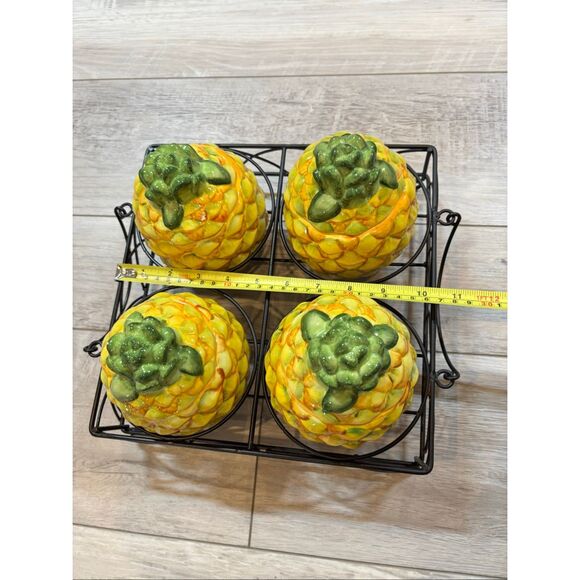 Temp-tations Presentable Ovenware Fresh Crop Small Pineapple Baking Dishes with - Picture 12 of 16